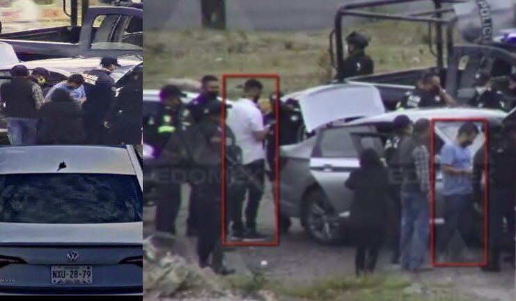 VIDEO || Persecución y captura de dos presuntos sicarios del CJNG en Atlacomulco