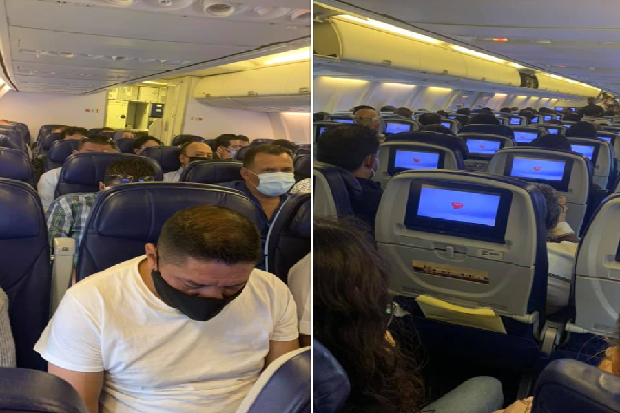 VIDEO || Vuelo de Aeroméxico no respeta la sana distancia