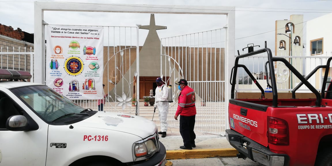 Autoridades verificarán que recintos religiosos cumplan con medidas sanitarias