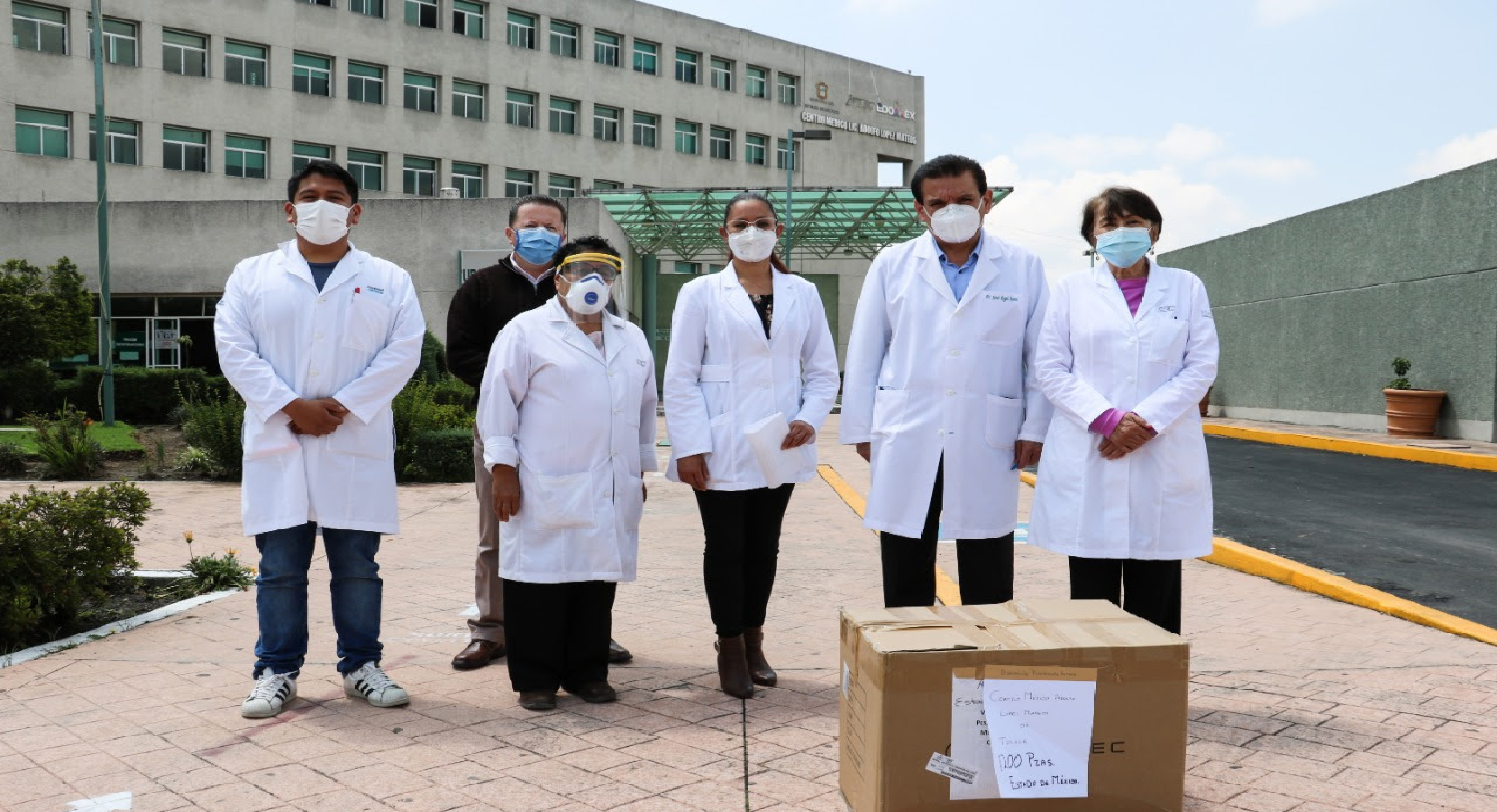 Empresas brindan insumos médicos a hospitales COVID