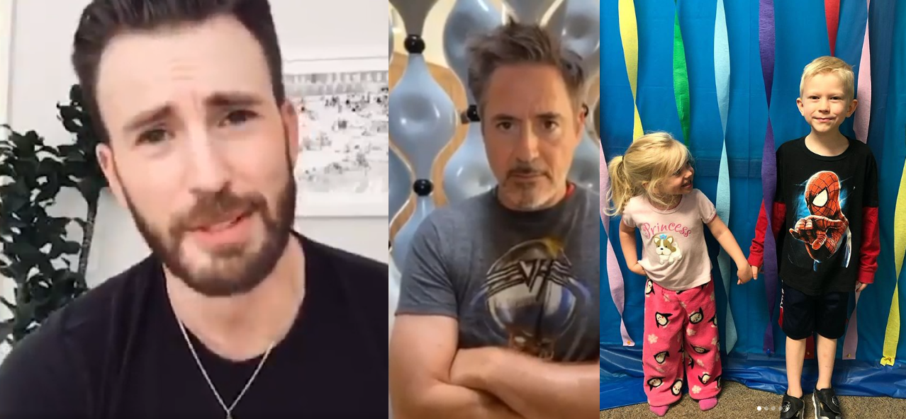 Los vengadores le mandan mensajes de apoyo a niño atacado por un perro