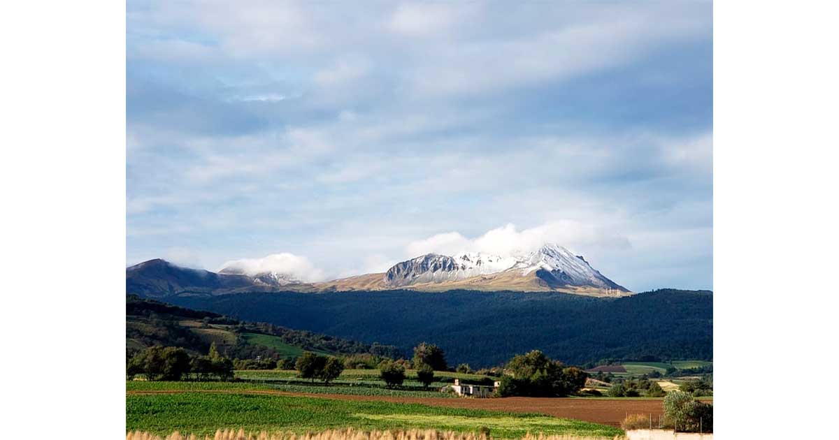 Nieve en el Nevado de Toluca