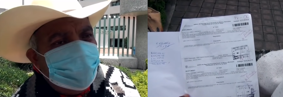 Condonan deuda a Don Jesús por hospitalización de su esposa