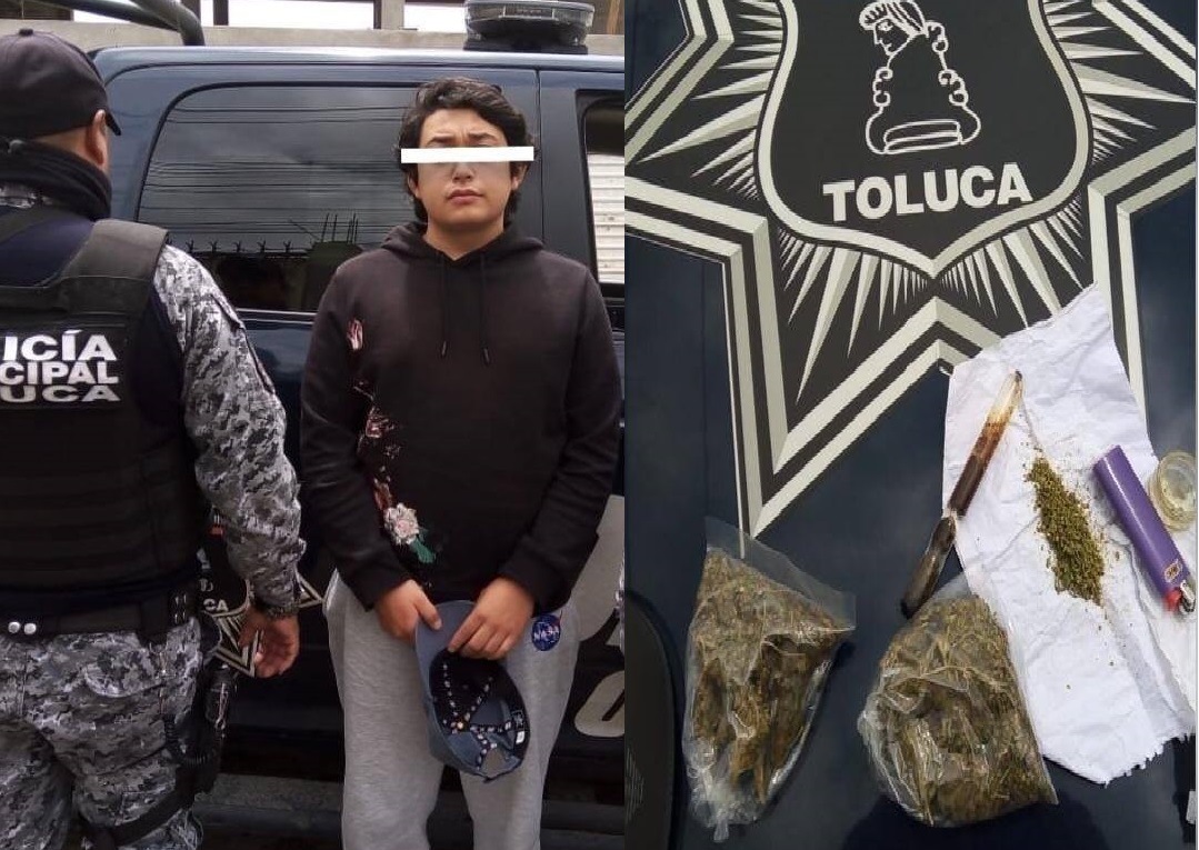Reporta Policía de Toluca más de 300 detenidos entre mayo y julio