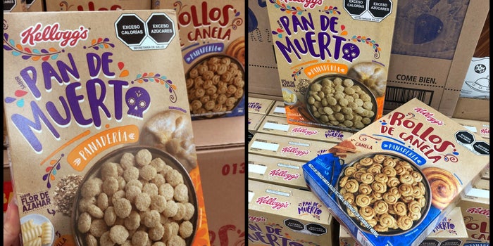 El cereal de pan de muerto causó revuelo en redes sociales