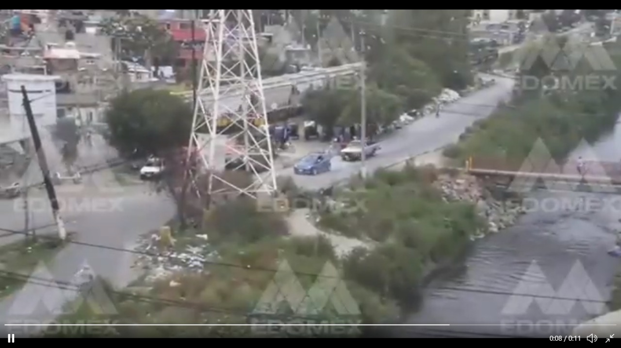 VIDEO || Tren se descarrila entre los municipios de Nezahualcóyotl y Chimalhuacán