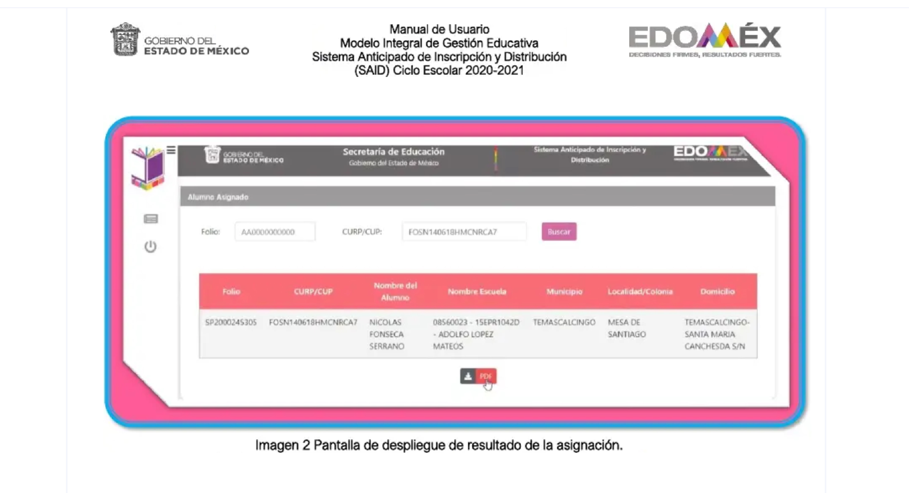 ¿Dudas SAID 2020-2021? Te dejamos el manual para consultar resultados