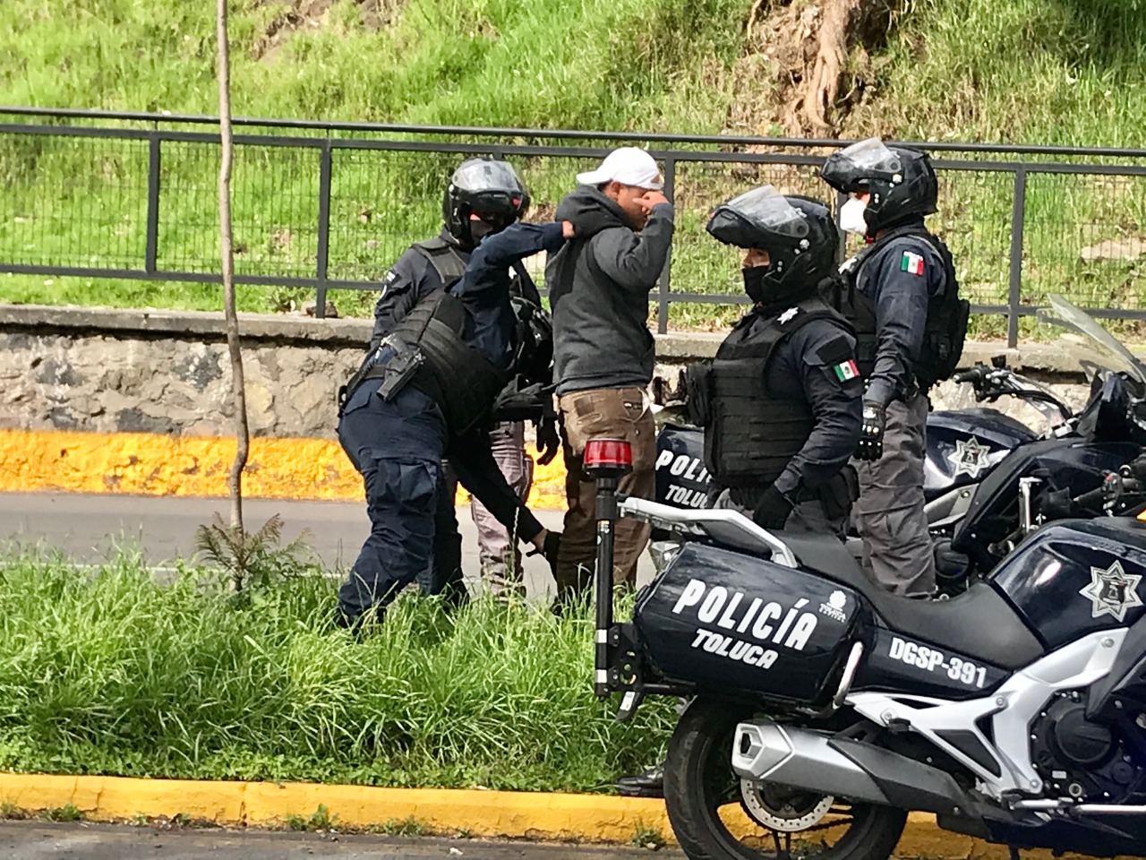 Toluca cuenta con grupo motorizado de seguridad pública