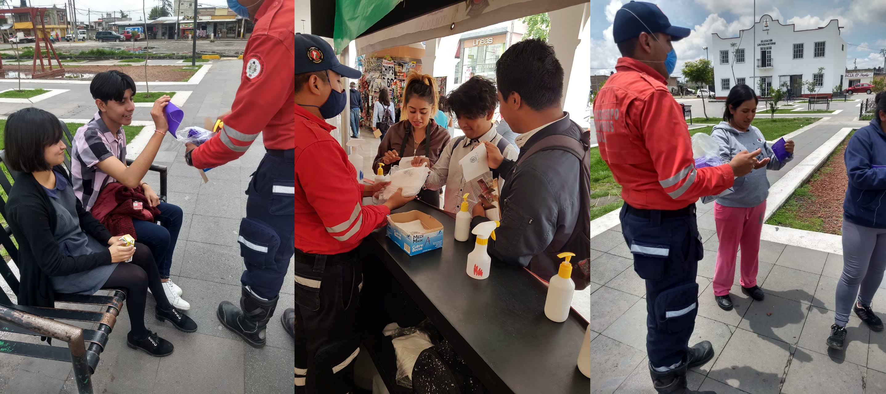 Administración de Toluca entrega medio millón de cubrebocas