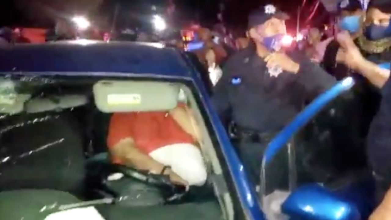 (Video) exgobernador de Tabasco casi es linchado