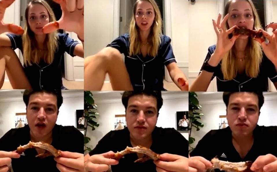 (Video) El Senador Samuel García reprendió a su esposa por “enseñar pierna”