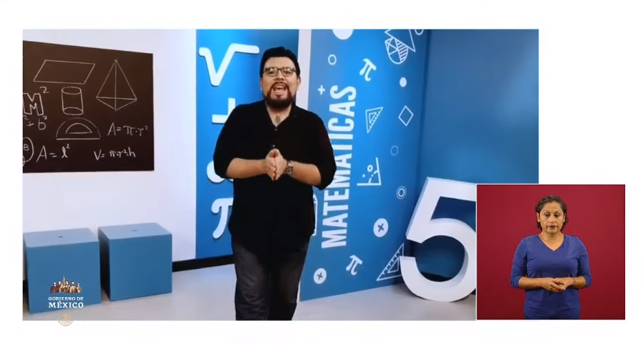 Video ejemplo de clase a distancia y horarios de Aprende en casa II para Edomex
