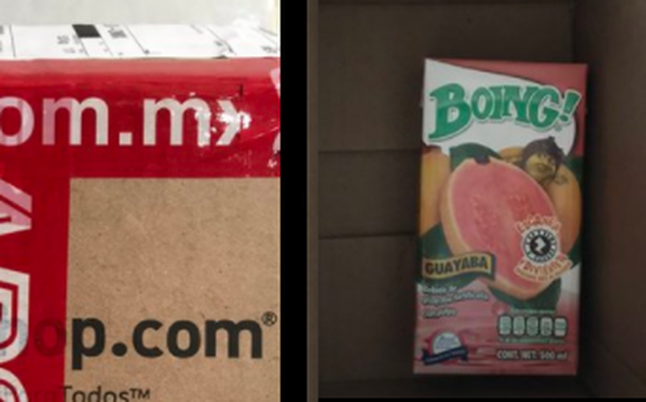 Compro un IPhone en una tienda en línea y le llega un Jugo de Guayaba