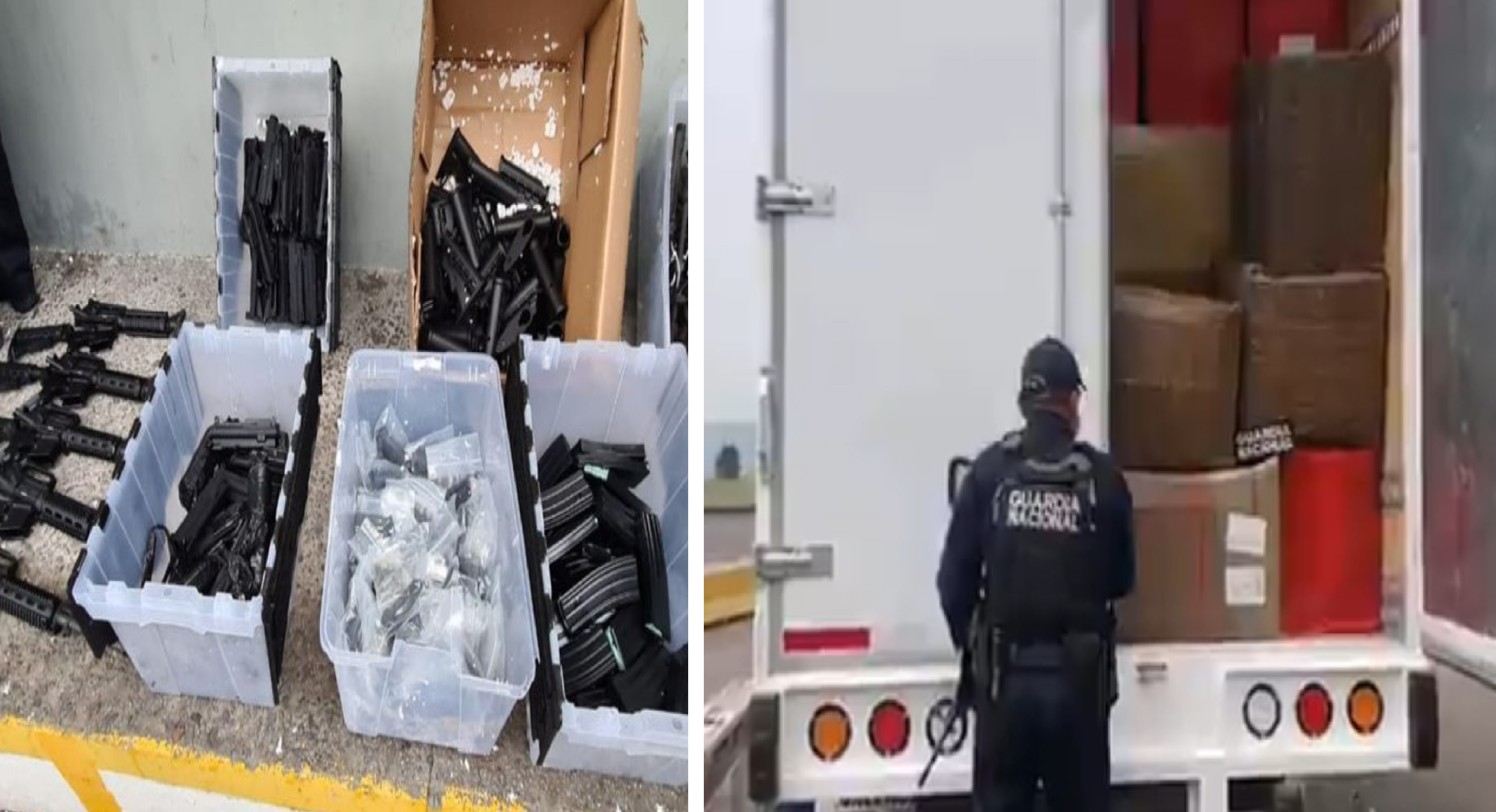 Aseguran 80 armas de alto calibre en el EDOMEX VIDEO