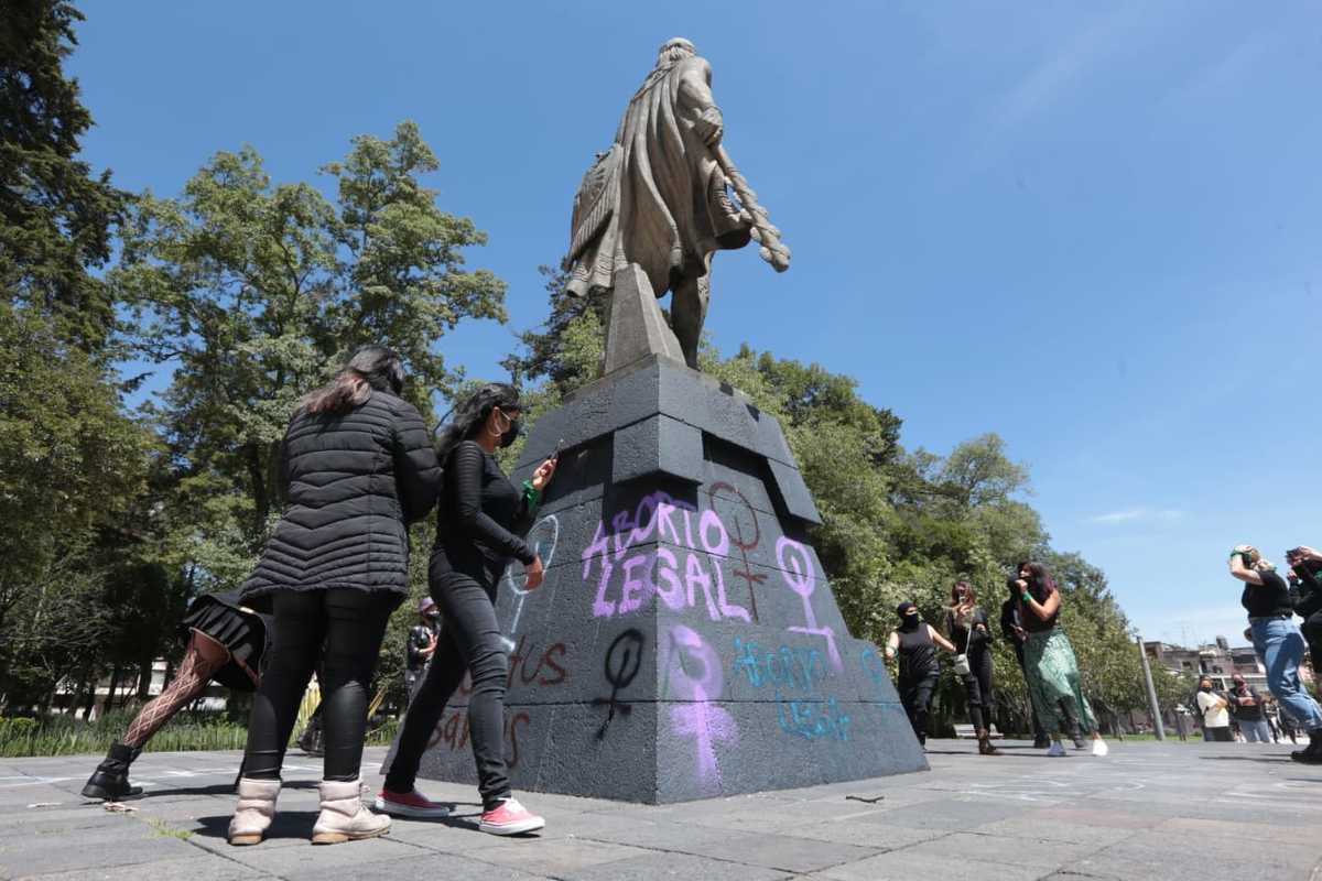 Feministas de Toluca, proclaman a favor del aborto legal