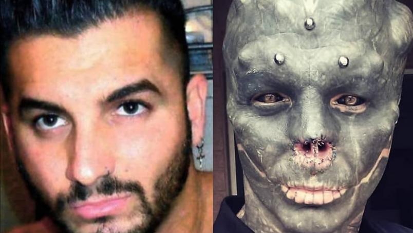 Hombre pretende convertirse en alien FOTOGALERÍA