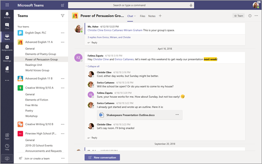 Microsoft Teams presenta problemas en su interfaz