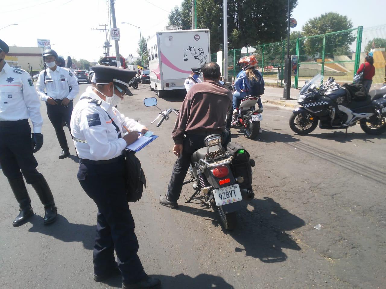 Proponen ley para registro y emplacamiento obligatorio de motocicletas debido a alto incide de robos y delitos en el Edomex.