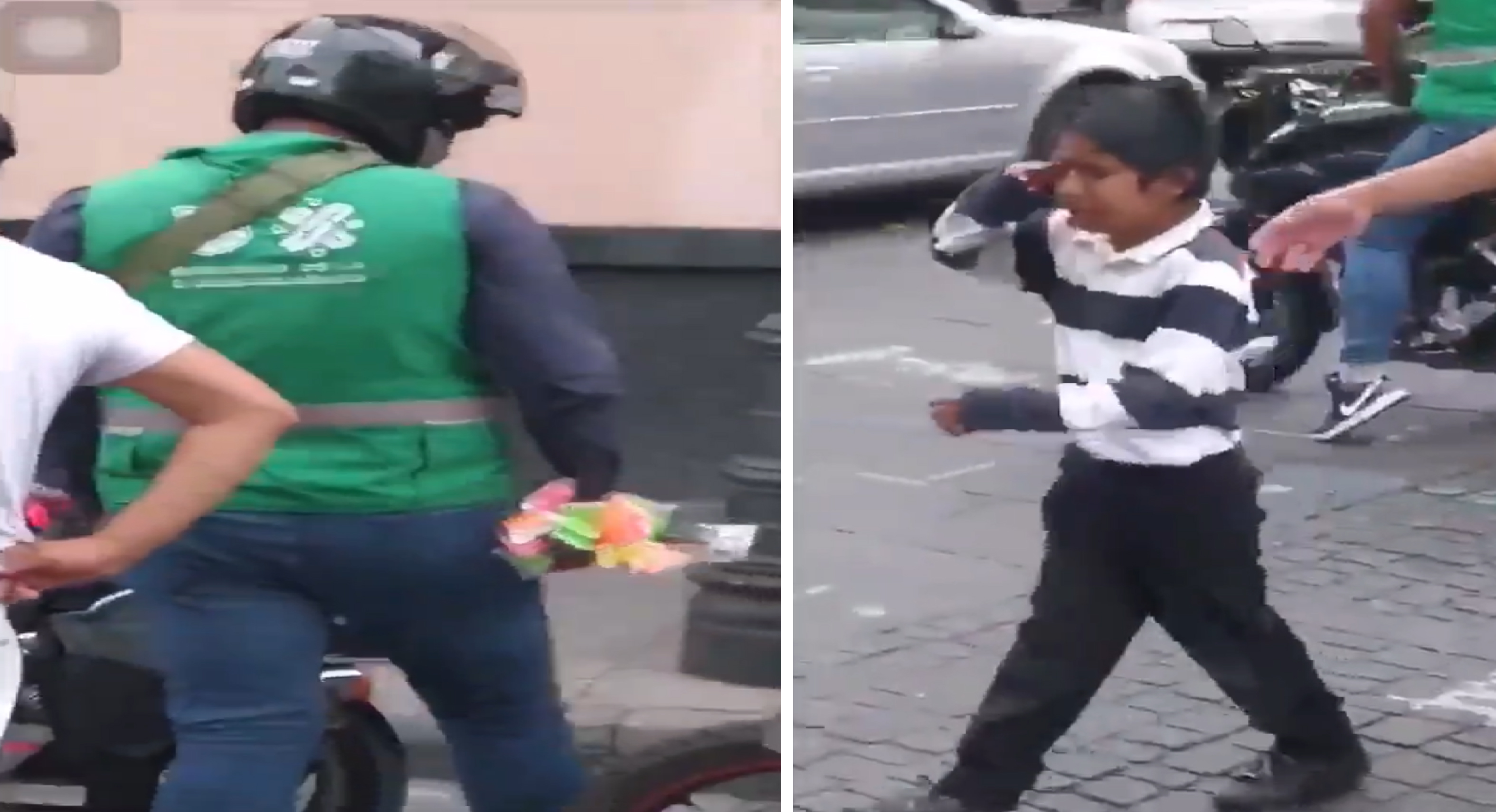 Personal de la CDMX será sancionado por arrebatar mercancía de un infante