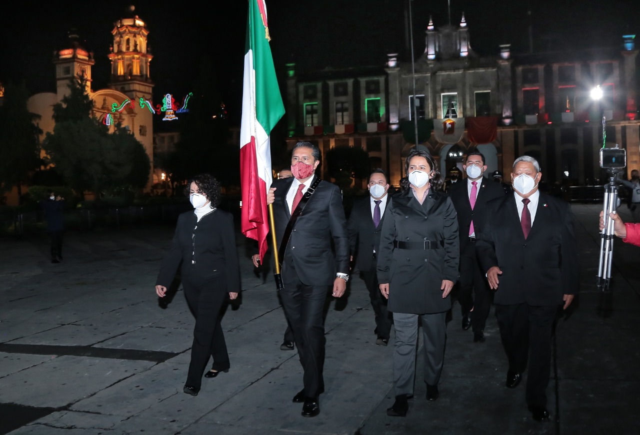 Así se festejó en Toluca el aniversario de la Independencia