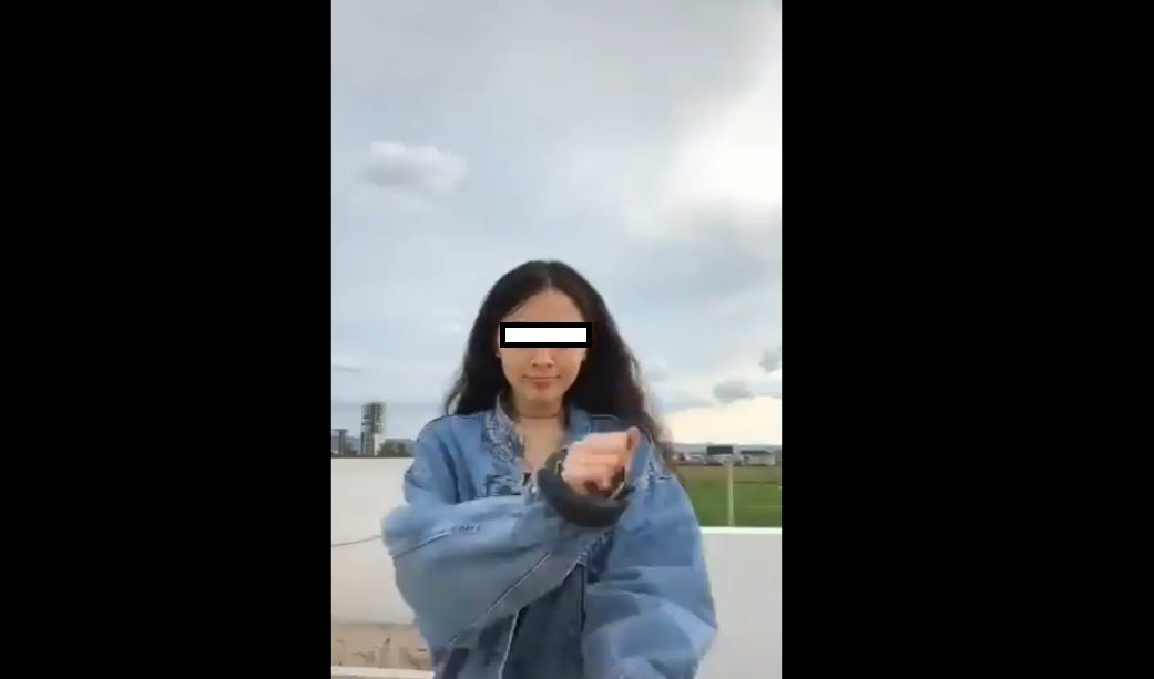 Chica TikToker "perrea" con el Himno Nacional Mexicano