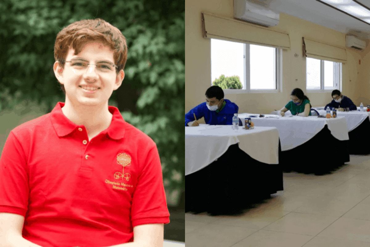 Estudiante mexicano gana medalla de oro en Olimpiada Internacional de matemáticas