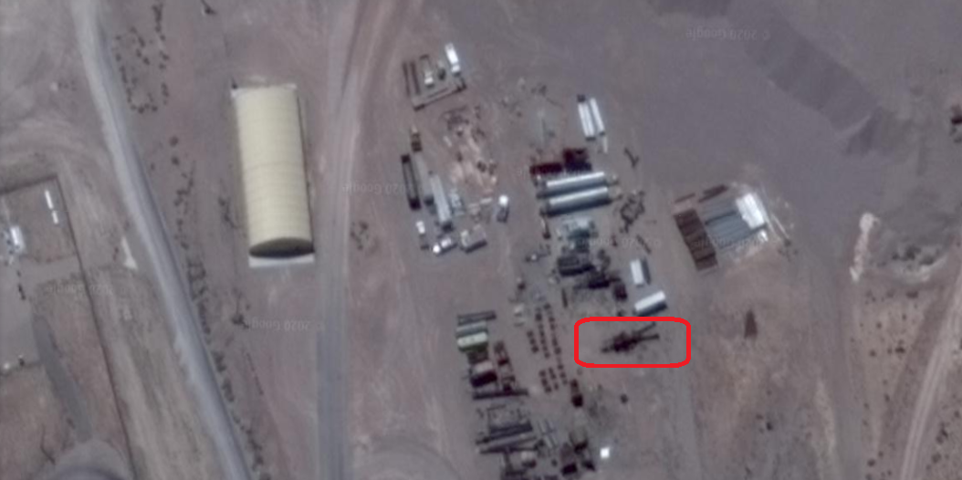 Hallan sombra de supuesto robot gigante en área 51 con Google Earth