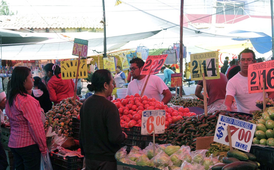 Pelea en el mercado de Metepec necesito intervención policiaca