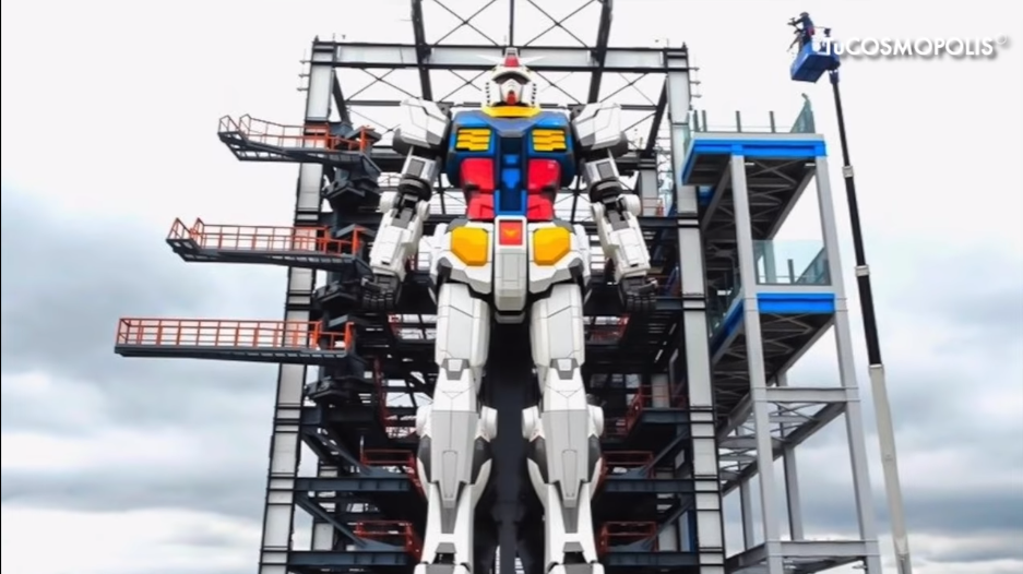 (Video) Realizan primeras pruebas del robot más grande del mundo en Japón