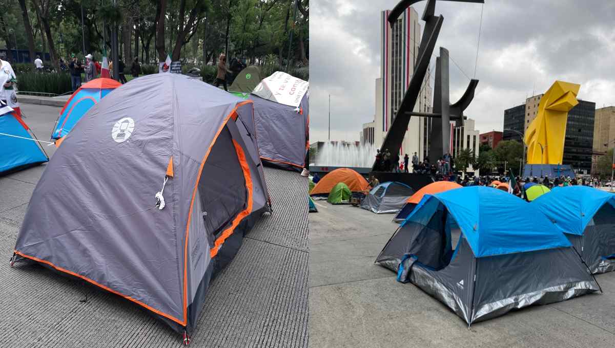 video-internauta-exhibe-casas-de-campana-vacias-de-frena-en-pleno-planton