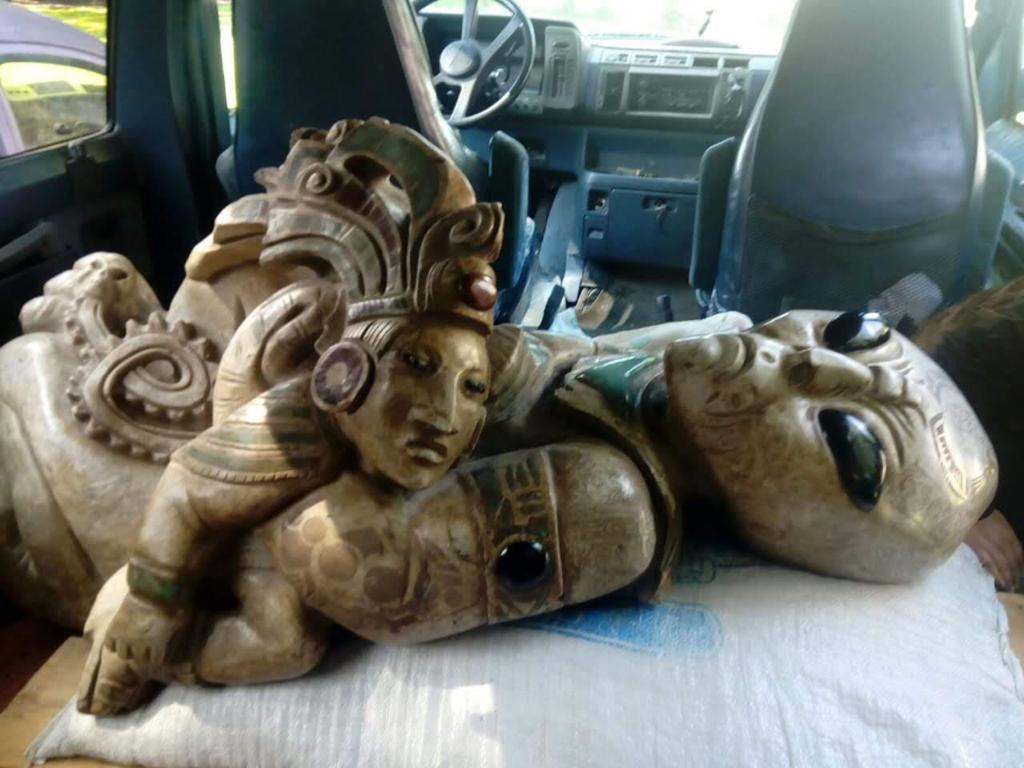 En la construcción del Tren Maya se encontraron figuras de Alien