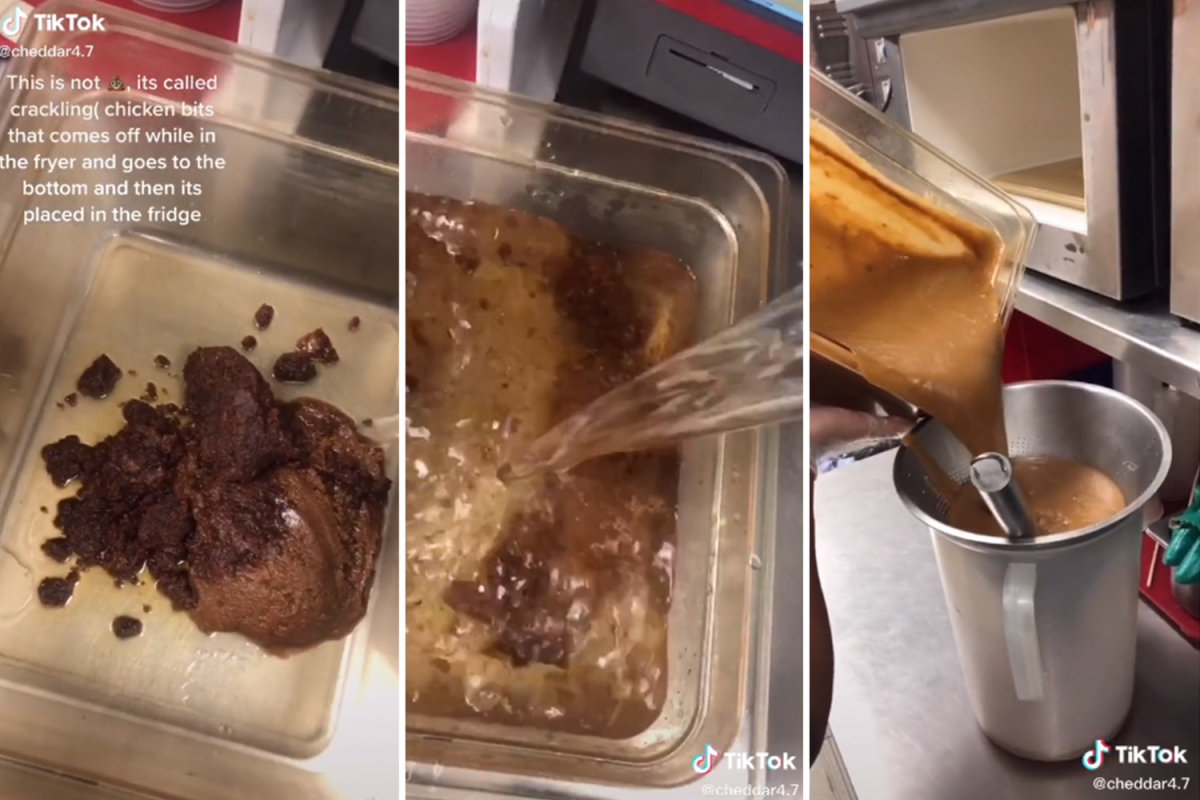 Este video sobre la elaboración del pollo KFC te dejará impactado. Chécalo y coméntanos si aún te dan ganas de comerlo.