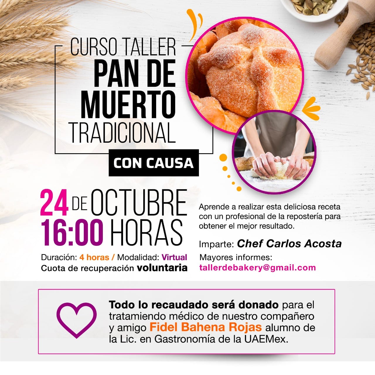 Profesor de la UAEMex ofrece curso para ayudar a su alumno que padece cáncer