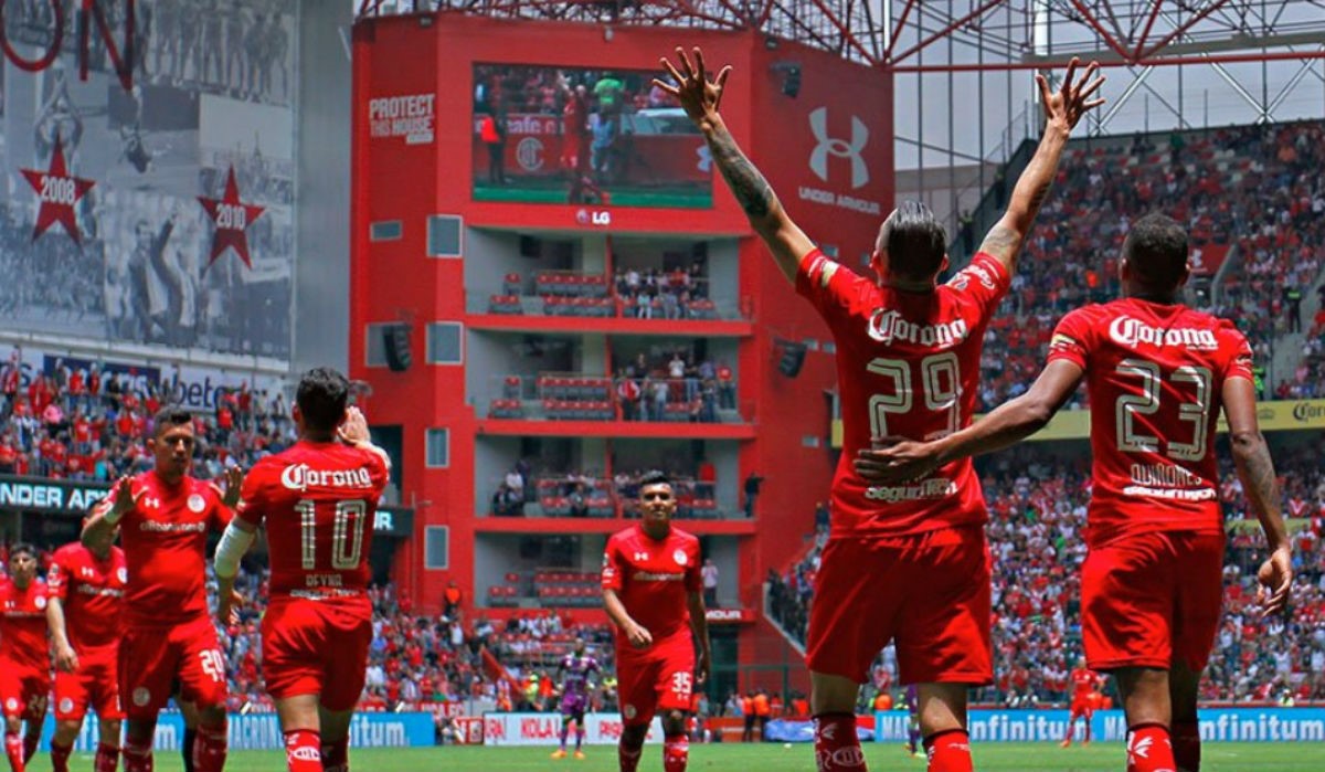Celebración Toluca FC