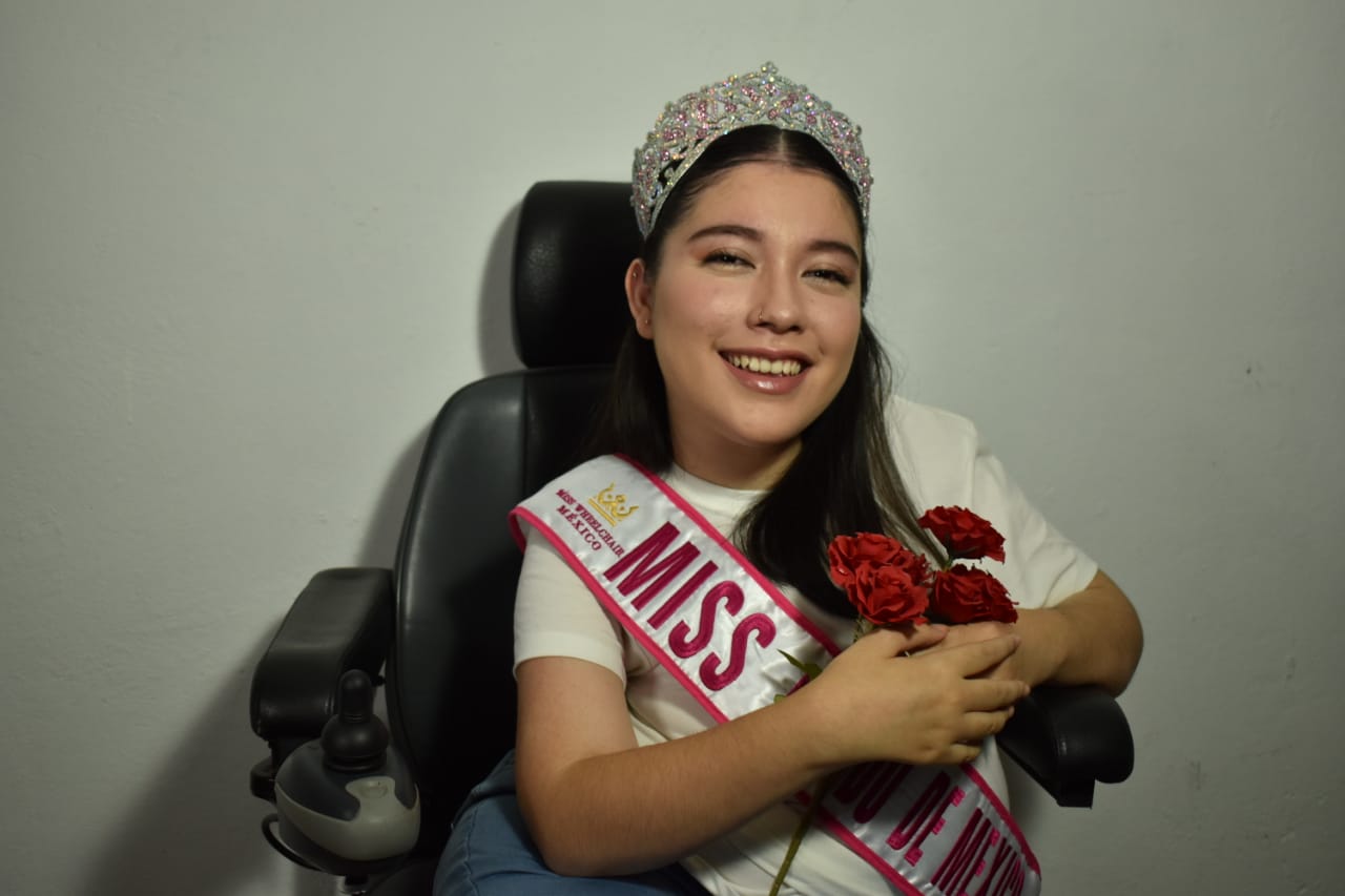 Conoce a Karla Nájera, nuestra representante del Estado de México en Miss Wheelchair