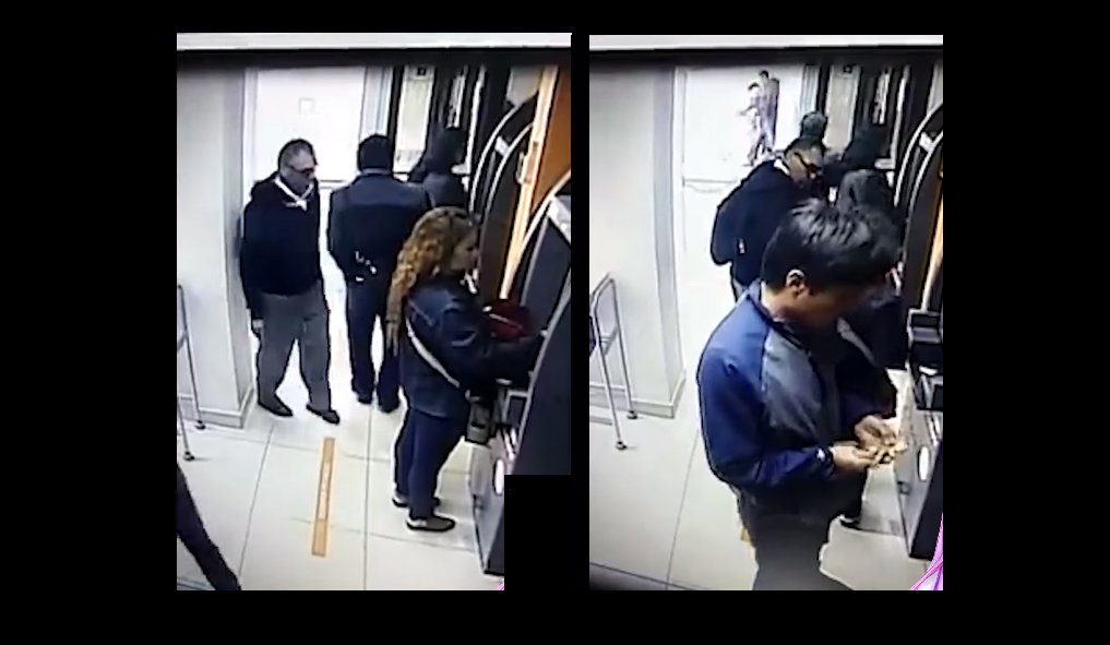 (Video) Así es el nuevo modus operandi para robo en cajeros automáticos