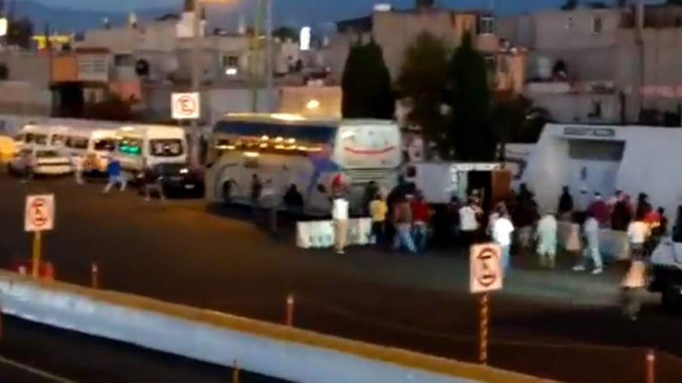 Durante la noche de ayer 1 de octubre se registró un enfrentamiento con armas de fuego en la caseta de la autopista México-Pirámides.