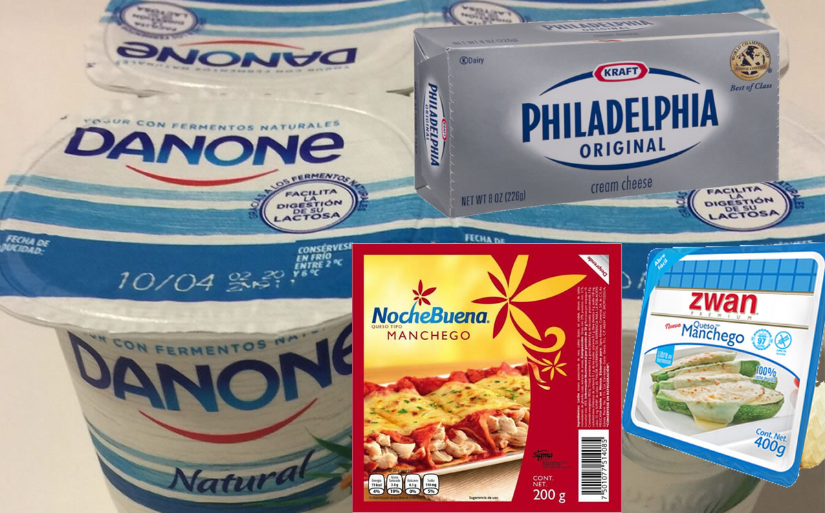 lista de quesos prohibidas