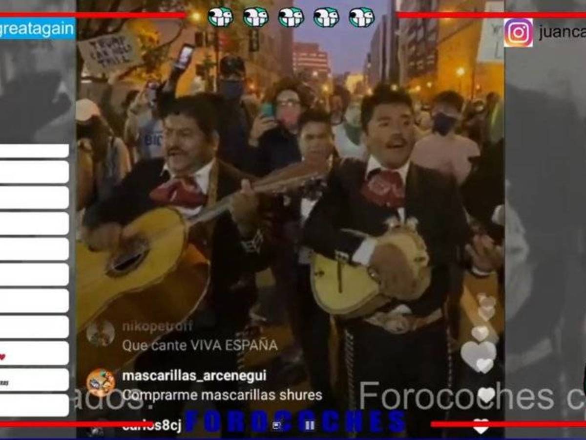 ForoCoches manda mariachi para despedir a Trump