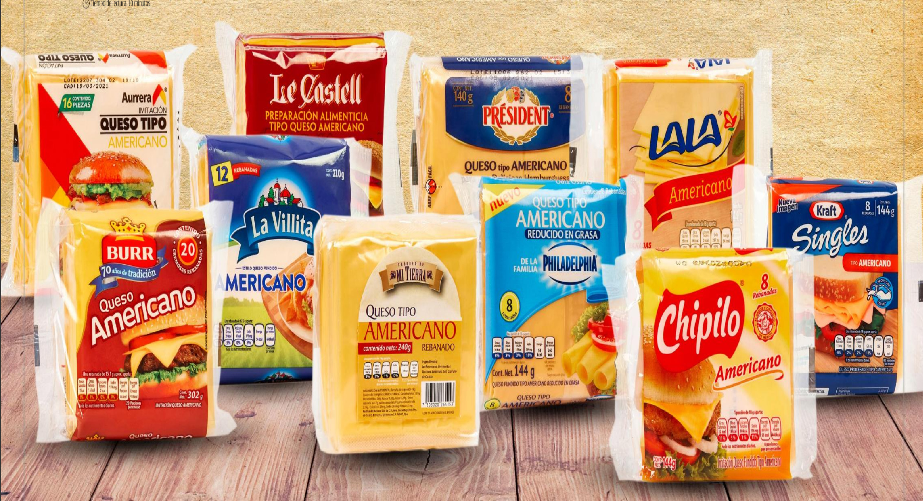 PROFECO dio a conocer los quesos amarillos que tienen más agua que leche