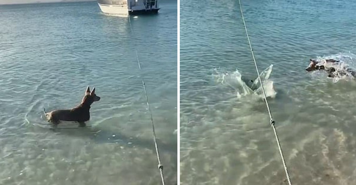 Perro-salva-a-su-dueno-del-ataque-de-un-tiburon