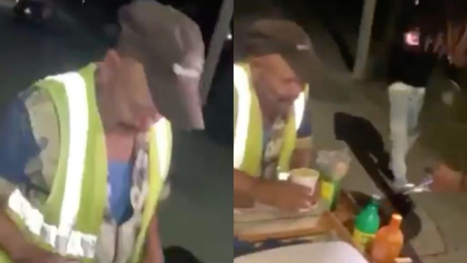 Vendedor de esquites es denigrado por jóvenes estadounidenses || VIDEO