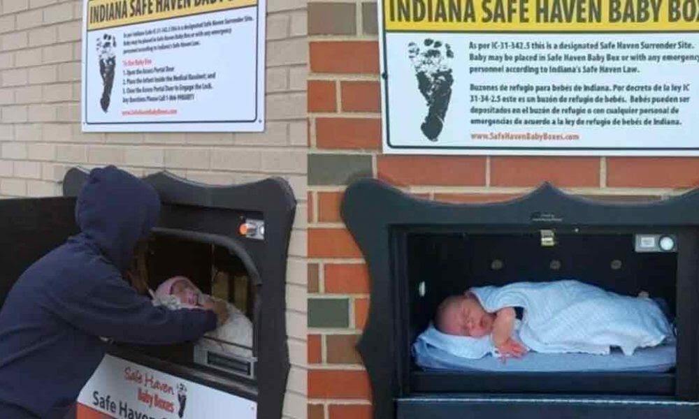 Así es el primer buzón para bebés no deseados en Bélgica