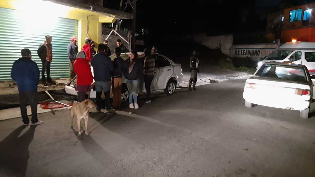 Conductora en Edomex atropelló a 17 personas