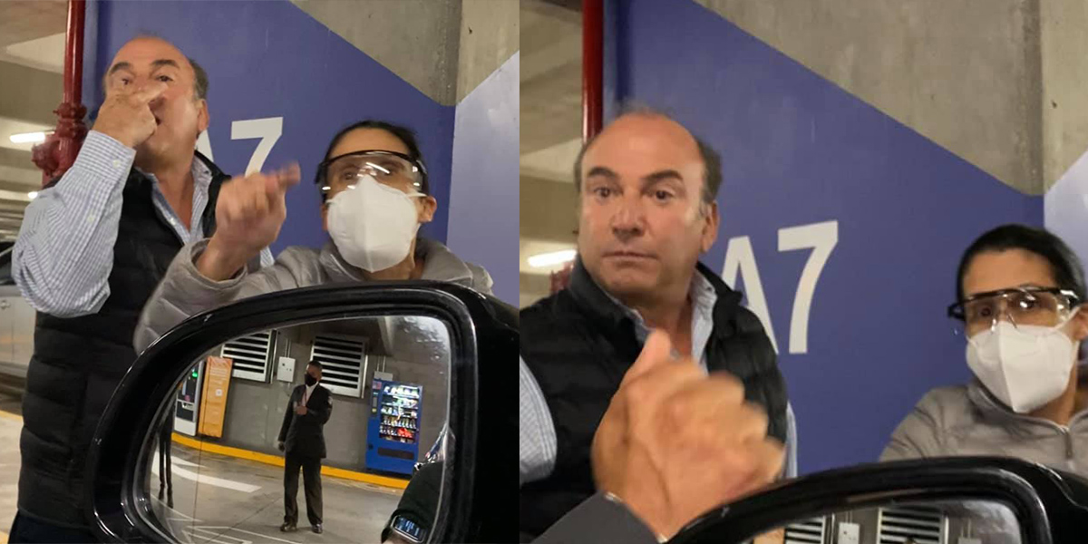 VIDEO || Agrede a una mujer embarazada y es llamado #LordPateador