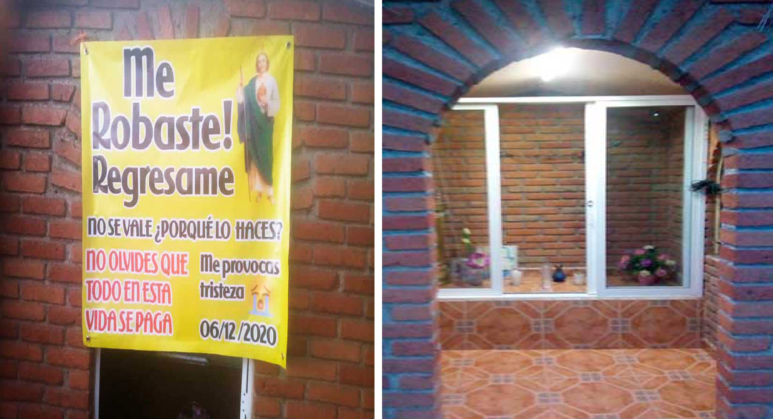 Imagen de San Judas es robada en Ixtlahuaca, solicitan que sea devuelta