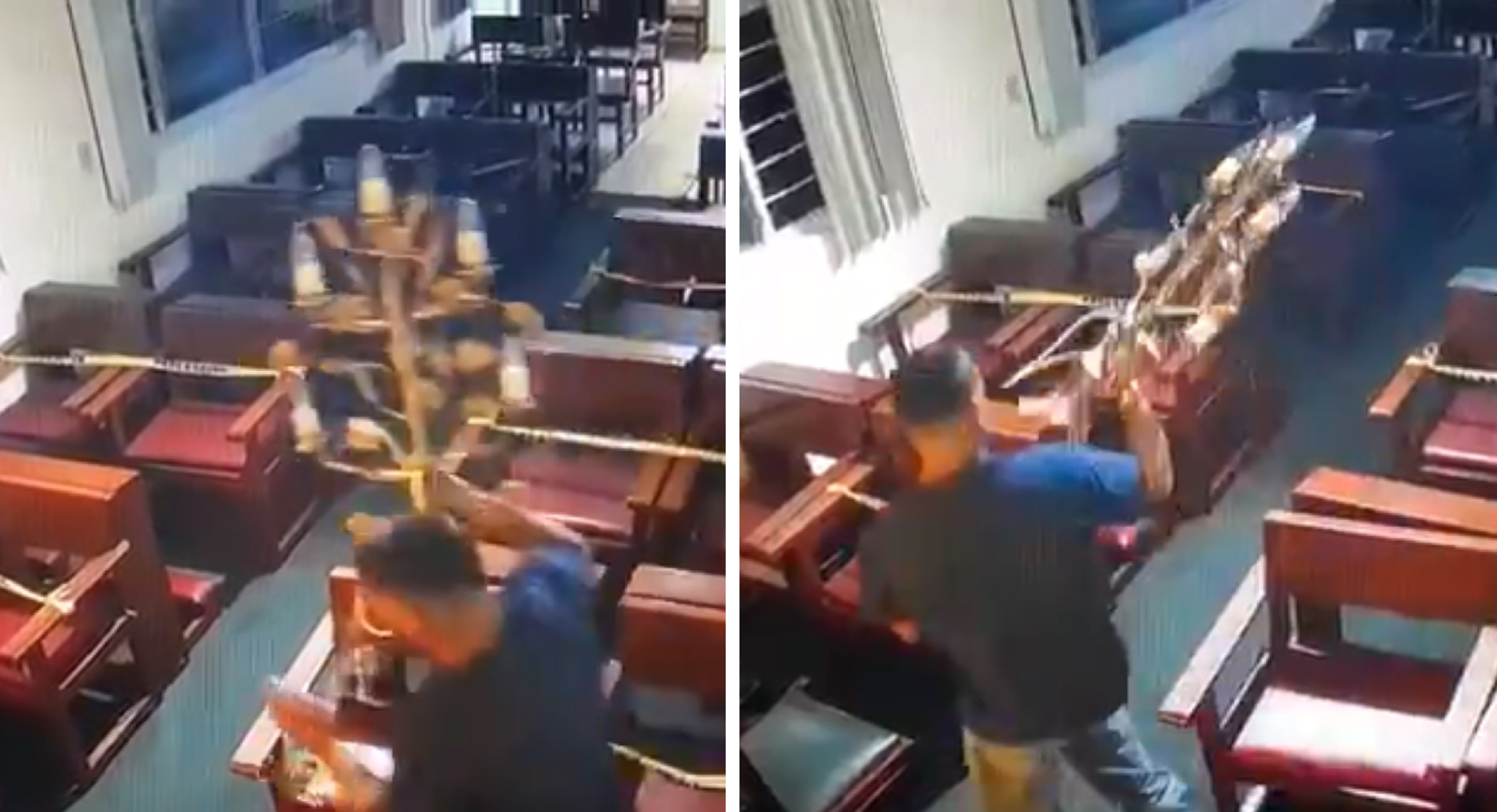 Ladrón se lleva las veladoras de una iglesia en Guadalajara