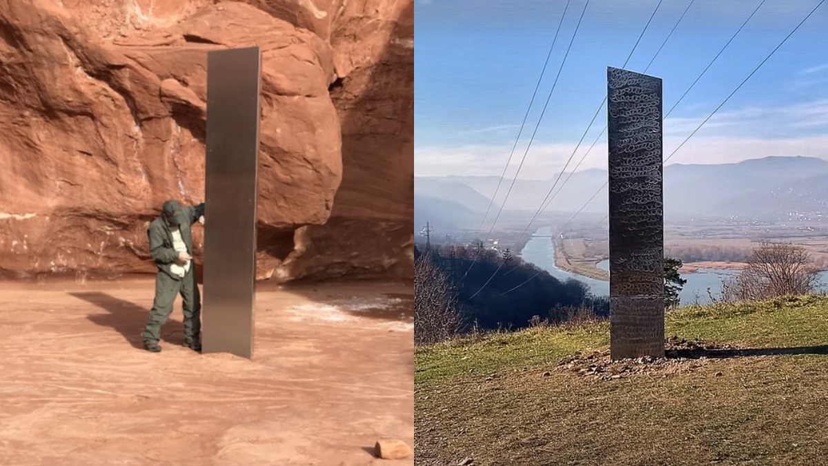 ¿Qué son los monolitos que aparecieron en Estados Unidos y Rumania?