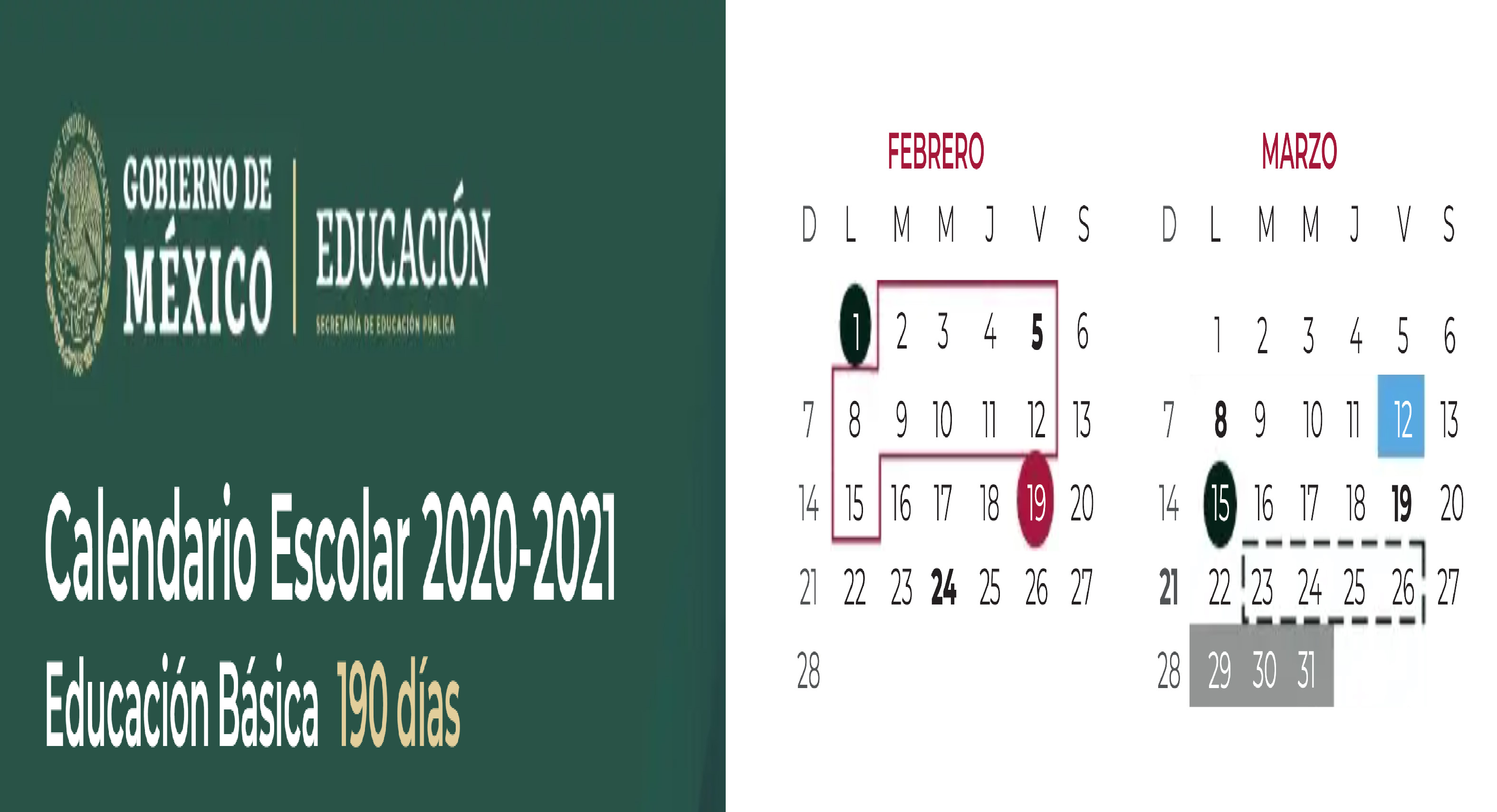 Conoce la fecha del primer y segundo puente de este 2021