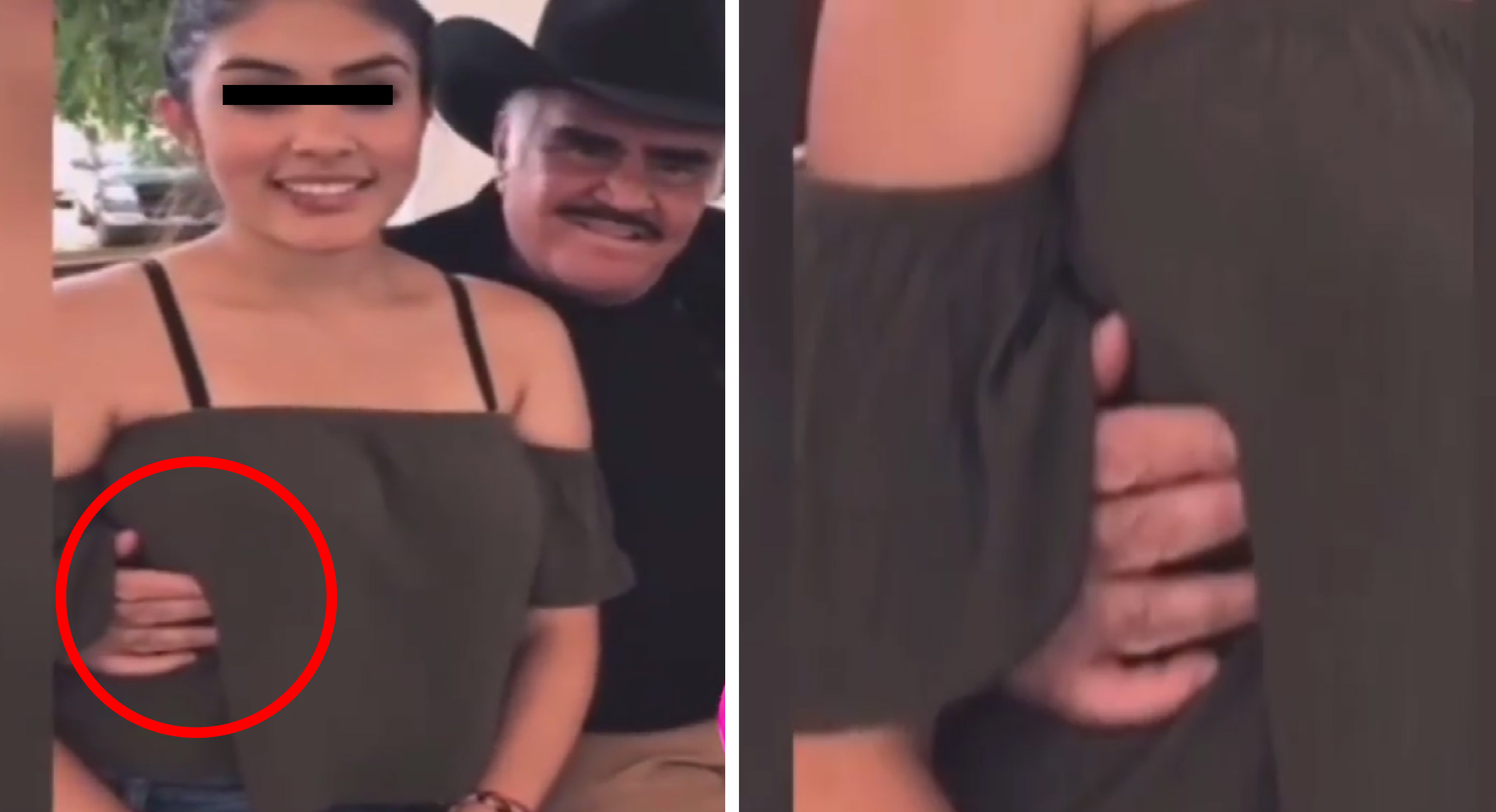 Exponen un tercer "toqueteo" de Vicente Fernández